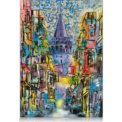 Star Galata Věž Kovové Puzzle 1000 Dílů Star Galata Věž Kovové Puzzle 1000 Dílů