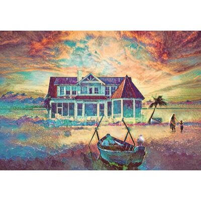 Anatolian Puzzle Palm Island 500 Dílů - Puzzle Anatolian Puzzle Palm Island 500 Dílů - Puzzle
