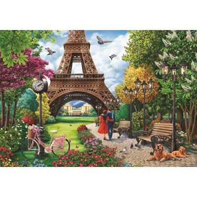 Anatolian Puzzle 3627 500 kusů Jaro v Paříži - Puzzel Anatolian Puzzle 3627 500 kusů Jaro v Paříži - Puzzel