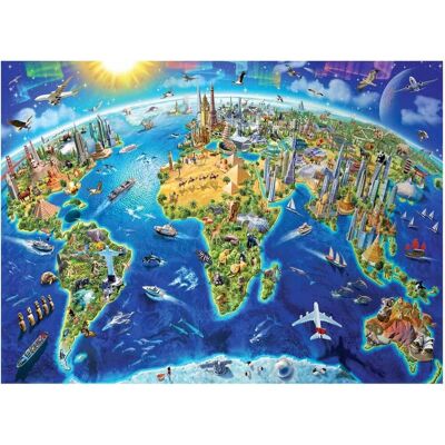 ANATOLIAN Puzzle Památky světa 4000 dílků ANATOLIAN Puzzle Památky světa 4000 dílků
