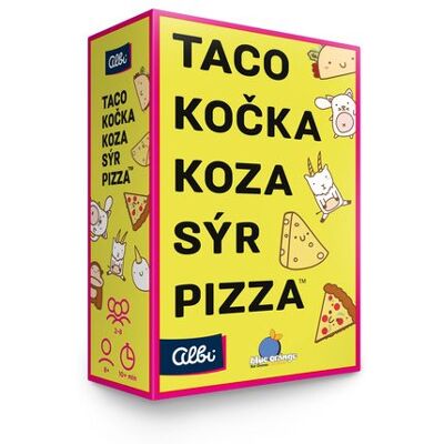 Albi Taco, kočka, koza, sýr, pizza Albi Taco, kočka, koza, sýr, pizza