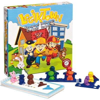 Piatnik Logiktown Stolní Hra - Logické Hádanky a Výzvy Piatnik Logiktown Stolní Hra - Logické Hádanky a Výzvy