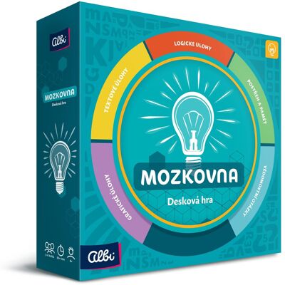 Albi Mozkovna - Stolní Hra na Procvičení Mozku Albi Mozkovna - Stolní Hra na Procvičení Mozku