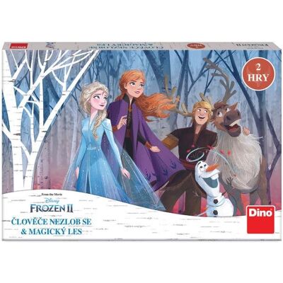 Dino Dětská herní sada - Mensch ärgere dich nicht, Zauberwald - Dětské hry Dino Dětská herní sada - Mensch ärgere dich nicht, Zauberwald - Dětské hry