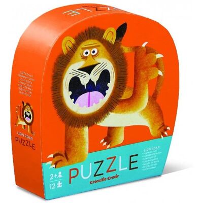 Crocodile Creek Mini puzzle - Lev (12 ks) Crocodile Creek Mini puzzle - Lev (12 ks)