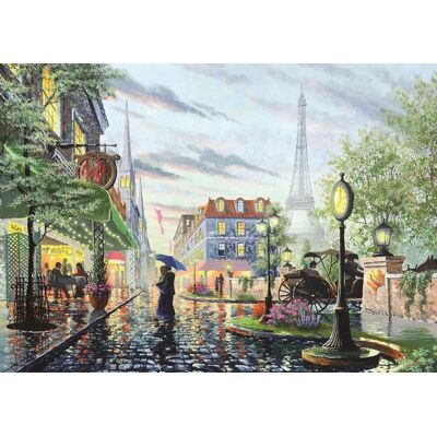 ART PUZZLE Letní déšť v Paříži - Puzzle 2000 dílků ART PUZZLE Letní déšť v Paříži - Puzzle 2000 dílků