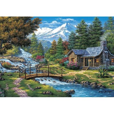 Artpuzzle 2000-dílné Horská Řeka Puzzle - Puzzle Artpuzzle 2000-dílné Horská Řeka Puzzle - Puzzle