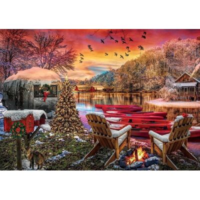 ART Puzzle Tábořiště 2000 dílků ART Puzzle Tábořiště 2000 dílků