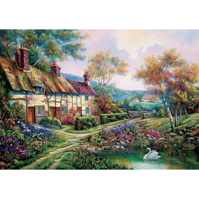 Artpuzzle Jarní zahrada 1500 dílků - Puzel Artpuzzle Jarní zahrada 1500 dílků - Puzel