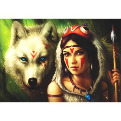 Anatolian Puzzle 500 Kusů Princezna Bojovnice - Puzzle Anatolian Puzzle 500 Kusů Princezna Bojovnice - Puzzle