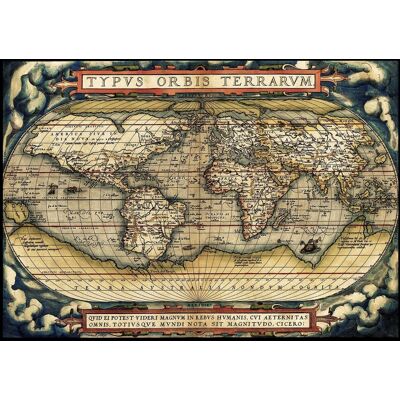 ART puzzle Puzzle První moderní atlas z roku 1570, 3000 dílků ART puzzle Puzzle První moderní atlas z roku 1570, 3000 dílků