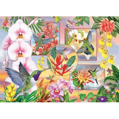 Puzzle Kolibri od Cobble Hill - 500 dílků - Vyšší obtížnost Puzzle Kolibri od Cobble Hill - 500 dílků - Vyšší obtížnost