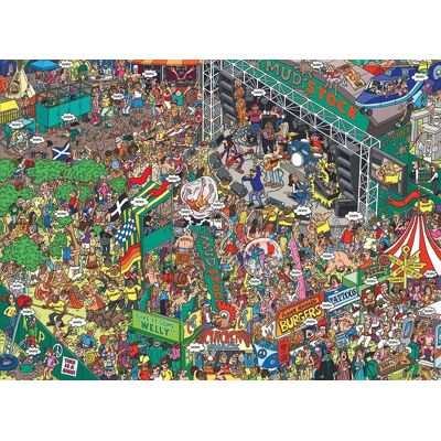 Eurographics Hoppla! Puzzle od Martina Berrya 500 dílků - Puzzle Eurographics Hoppla! Puzzle od Martina Berrya 500 dílků - Puzzle