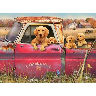 Puzzle Farm Cobble Hill 1000 Dílů - Puzzle Puzzle Farm Cobble Hill 1000 Dílů - Puzzle