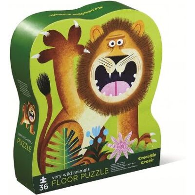Puzzle Crocodile Creek Divoká Zvířata - 36 Ks Puzzle Crocodile Creek Divoká Zvířata - 36 Ks