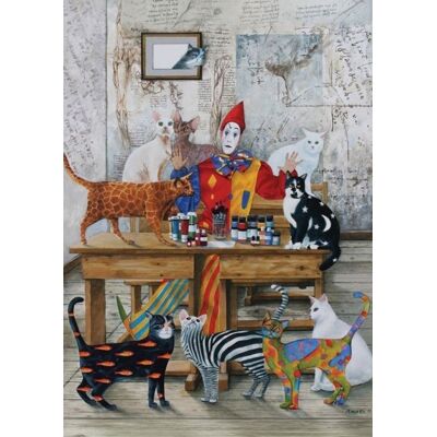 Art Puzzle 1500-dílné Barevný Svět Puzzle - Puzzle Art Puzzle 1500-dílné Barevný Svět Puzzle - Puzzle