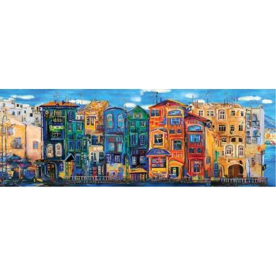Lamberth Puzzle - 1000 Dílků, Barevný, Panoramatický - Puzzle Lamberth Puzzle - 1000 Dílků, Barevný, Panoramatický - Puzzle