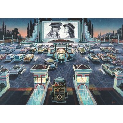 ART Puzzle Autokino 1000 dílků ART Puzzle Autokino 1000 dílků