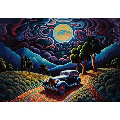 ART Puzzle Noc v Transylvanii 1000 dílků ART Puzzle Noc v Transylvanii 1000 dílků