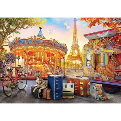 ART Puzzle Lunapark v Paříži 2000 dílků ART Puzzle Lunapark v Paříži 2000 dílků
