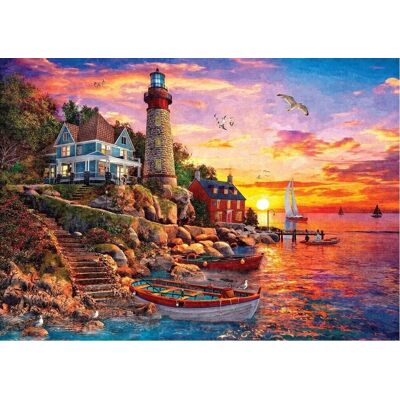 ART Puzzle Nádherný západ slunce 2000 dílků ART Puzzle Nádherný západ slunce 2000 dílků