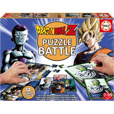 Educa bitva Dragon Ball Z 12 × 42 dílků Educa bitva Dragon Ball Z 12 × 42 dílků