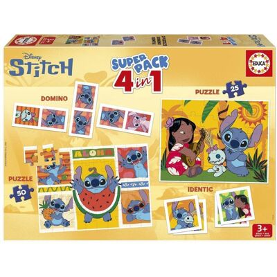 EDUCA Soubor her Stitch 4v1 EDUCA Soubor her Stitch 4v1