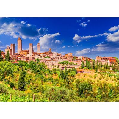 ENJOY San Gimignano, Itálie 1000 dílků ENJOY San Gimignano, Itálie 1000 dílků
