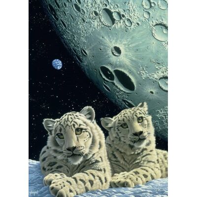 GRAFIKA Puzzle Doupě sněžných leopardů 2000 dílků GRAFIKA Puzzle Doupě sněžných leopardů 2000 dílků
