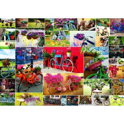 GRAFIKA Puzzle Koláž: Kola 1500 dílků GRAFIKA Puzzle Koláž: Kola 1500 dílků