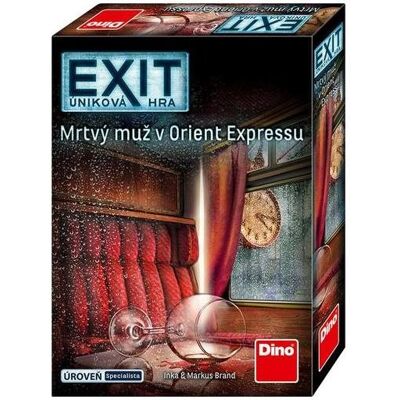 Dino Exit Escape Game - Mrtvý muž na Orient expresu - Únikovka Dino Exit Escape Game - Mrtvý muž na Orient expresu - Únikovka