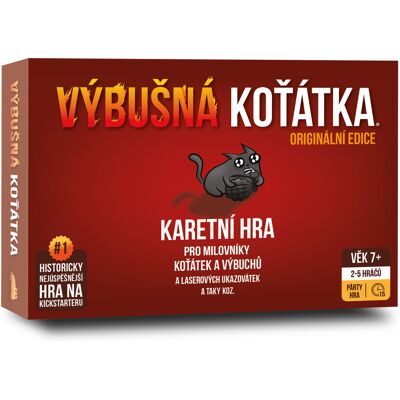 Blackfire Výbušná koťátka - Stolní hra Blackfire Výbušná koťátka - Stolní hra