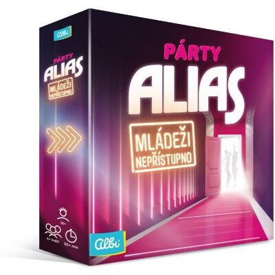 ALBI Party Alias - Nevhodné pro děti - Společenská hra ALBI Party Alias - Nevhodné pro děti - Společenská hra