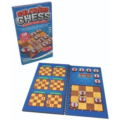 ThinkFun Solitaire Šachy - Hra pro jednoho hráče s 120 výzvami ThinkFun Solitaire Šachy - Hra pro jednoho hráče s 120 výzvami