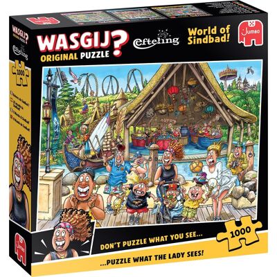 JUMBO Puzzle WASGIJ Efteling: Sindibádův svět 1000 dílků JUMBO Puzzle WASGIJ Efteling: Sindibádův svět 1000 dílků