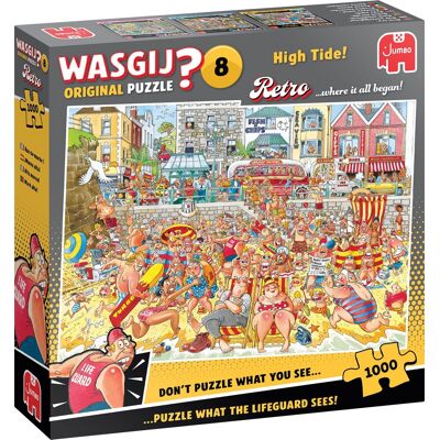JUMBO Puzzle WASGIJ 8: Příliv 1000 dílků JUMBO Puzzle WASGIJ 8: Příliv 1000 dílků