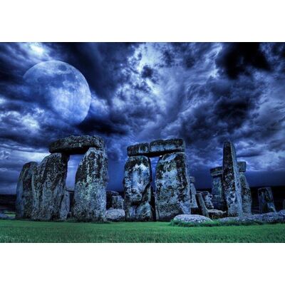 BLUEBIRD Puzzle Stavby - Stonehenge, Velká Británie 1000 dílků BLUEBIRD Puzzle Stavby - Stonehenge, Velká Británie 1000 dílků