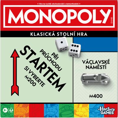 Hasbro Monopoly Classic CZ Verze Hasbro Monopoly Classic CZ Verze