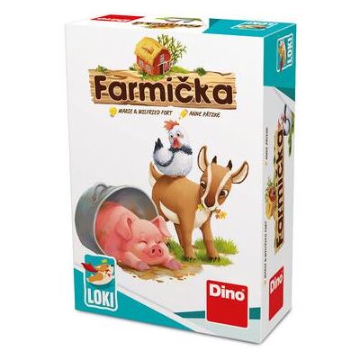 Dino FARMIČKA - Dětská hra - Hračka Dino FARMIČKA - Dětská hra - Hračka
