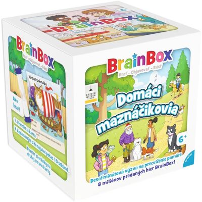 Asmodee BrainBox - domáci maznáčikovia SK Asmodee BrainBox - domáci maznáčikovia SK