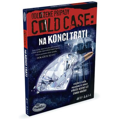 Ravensburger ThinkFun - Cold Case: End of Track - Společenská hra Ravensburger ThinkFun - Cold Case: End of Track - Společenská hra