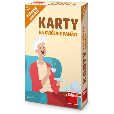 Dino Trénink paměti: Karty pro cvičení paměti SK Dino Trénink paměti: Karty pro cvičení paměti SK