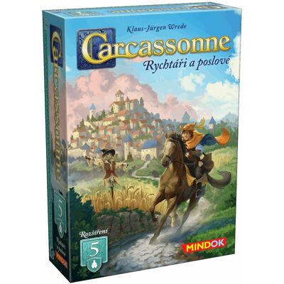 MINDOK Carcassonne rozšíření 5: Rychtáři a poslové (2025) MINDOK Carcassonne rozšíření 5: Rychtáři a poslové (2025)