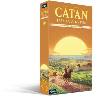 ALBI Catan - Rytíři a města rozšíření 5-6 hráčů - Stolní hra ALBI Catan - Rytíři a města rozšíření 5-6 hráčů - Stolní hra
