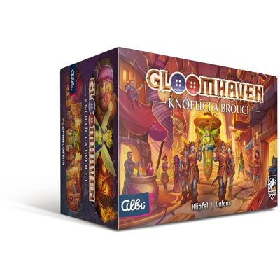 Albi Gloomhaven: Knoflíky a brouci Albi Gloomhaven: Knoflíky a brouci