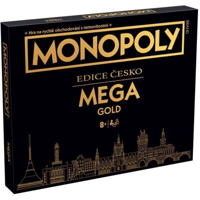Winning Moves Monopoly Mega Česko Winning Moves Monopoly Mega Česko