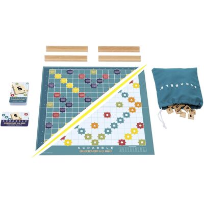Mattel Scrabble Dřevěná edice česká Mattel Scrabble Dřevěná edice česká