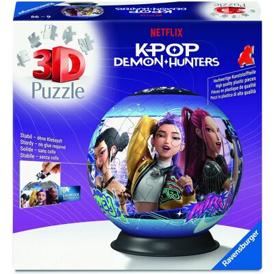 Ravensburger 120028857 Puzzle-Ball K-Pop: Lovkyně démonů Ravensburger 120028857 Puzzle-Ball K-Pop: Lovkyně démonů