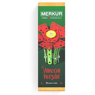 Merkur Vánoční hvězda, 72 dílků Merkur Vánoční hvězda, 72 dílků