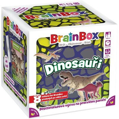 Asmodee BrainBox - dinosauři Asmodee BrainBox - dinosauři